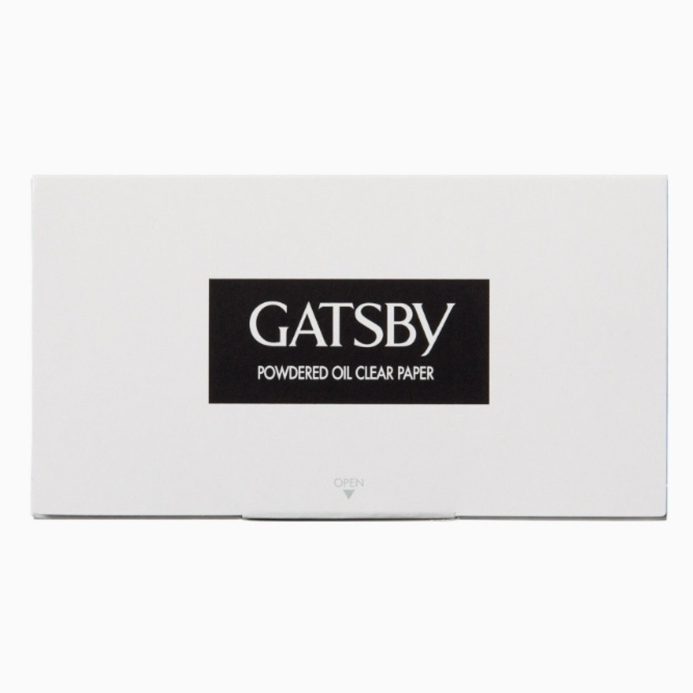 GATSBY Powdered Oil Clear Paper